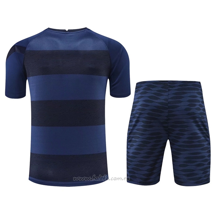 Chandal del Chelsea Manga Corta 2022-2023 Azul Oscuro - Pantalon Corto